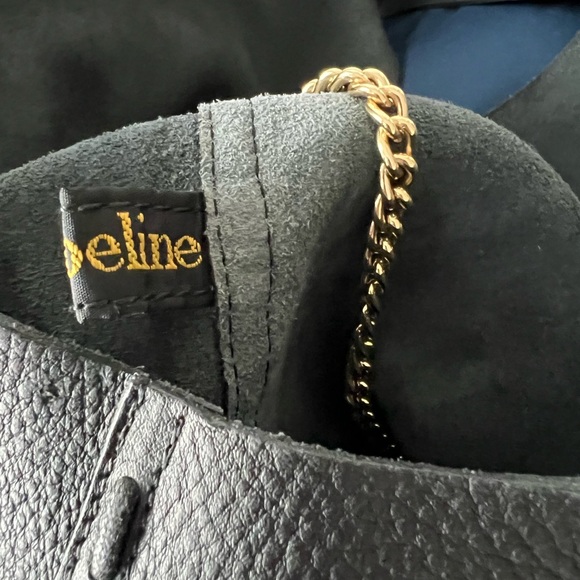 OMBELINE PEBBLE LEATHER HOBO BAG - Picture 4 of 14